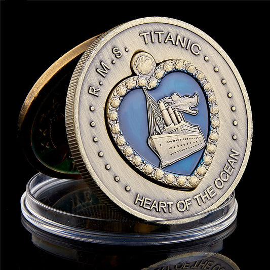Titanic Heart Of The Ocean Commemorative Coin